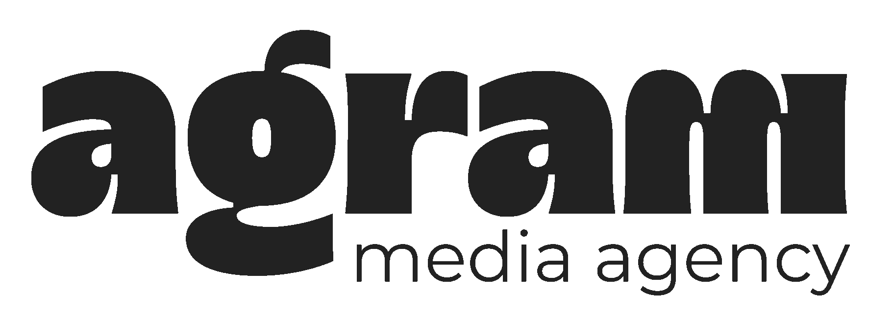 logo agram media agency by Jennifer Belz